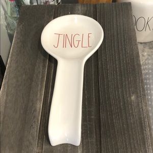 Rae Dunn Jingle Ceramic Spoon Rest